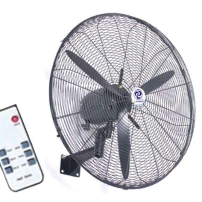 پنکه صنعتی دیواری تایفون مدل75wt-rcکنترلی