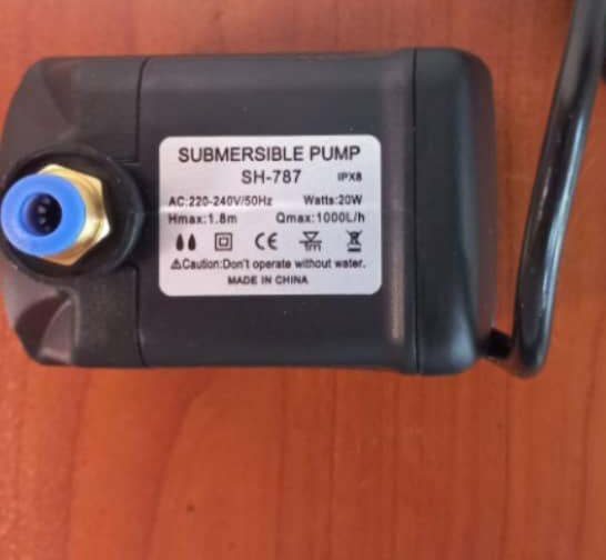 پمپ اب پنکه ابی مهپاش تمام مس باضمانت۲۰وات